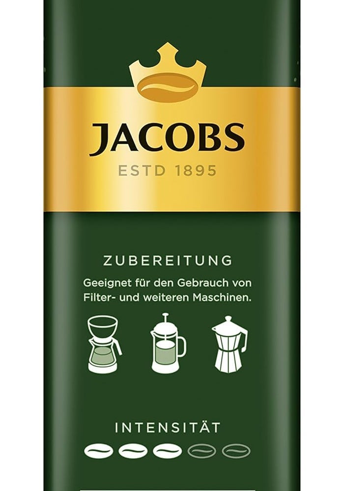 Jacobs قهوة جاكوبس كرونونغ المطحونة 500 جرام / 17.6 أونصة (عبوة من 6) - Image 3